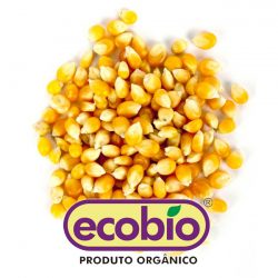 Milho de pipoca Amarelo Orgânico "Ecobio" - 500gr