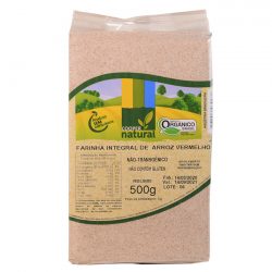 Farinha de Arroz Vermelho Orgânica "CooperNatural"- 500gr