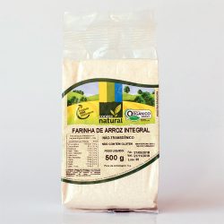 Farinha de Arroz Integral  Orgânica "CooperNatural"- 500gr