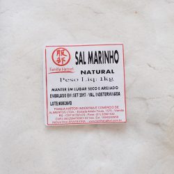 Sal Marinho sem iodo, antiumectantes ou antiaglomerantes - 1kg - "Familia Hattori"