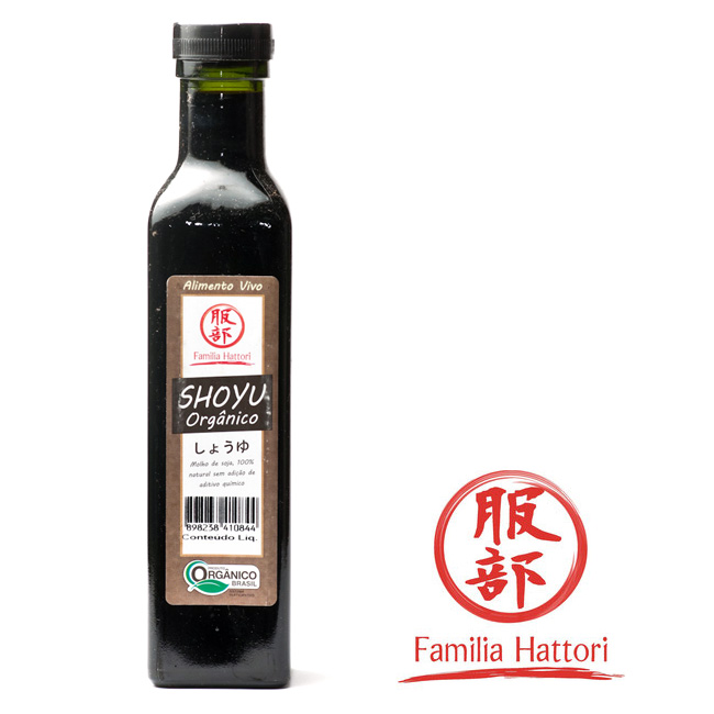 Shoyu Orgânico "Familia Hattori" - 500 ml