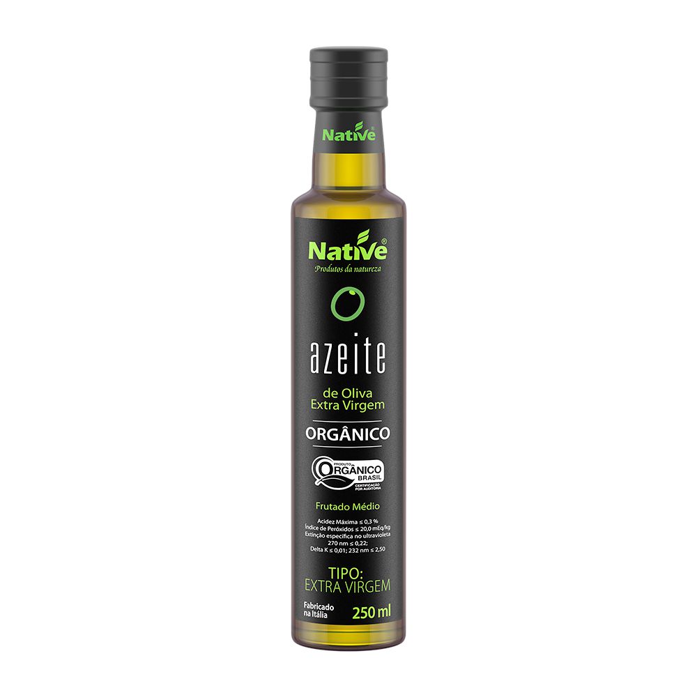 Azeite Orgânico Extra Virgem Native - 250ml.