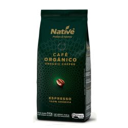 Café Orgânico Torrado Em Grãos Native - 500g