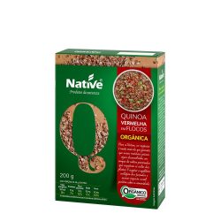 Quinoa Vermelha Em Flocos Orgânica Native - 200g