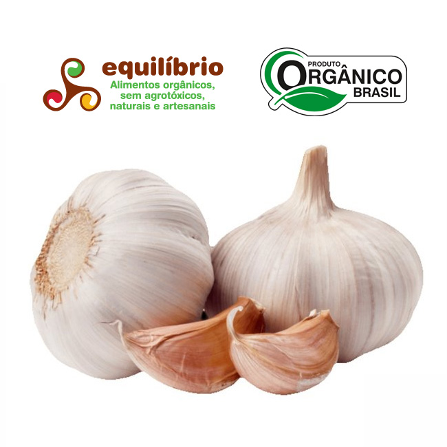 Alho Branco Orgânico Certificado - 100g