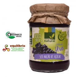 Geleia de Uva Orgânica "CooperNatural" 180gr - Sem adição de açúcar