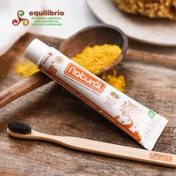 Creme Dental Natural Suavetex com Extratos de Cúrcuma, Cravo e Melaleuca 80g.