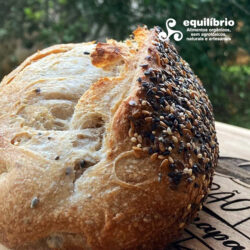 Pão Artesanal De Fermentação Natural - Multigrãos - 500g