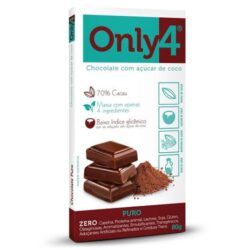 Chocolate Vegano Only4 Puro - 80g