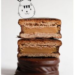 Alfajor de Chocolate Meio Amargo - unidade