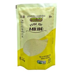 Farinha de Milho Orgânico (Fuba) "Ecobio" - 400gr