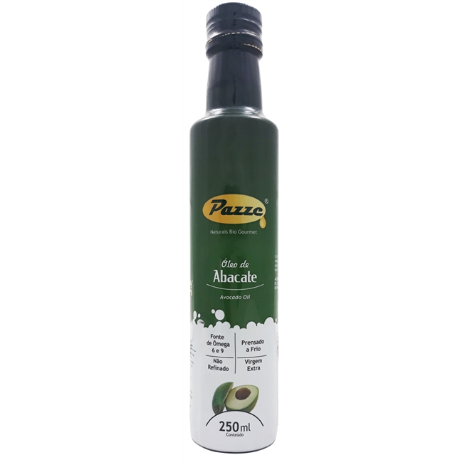 Óleo de Abacate Prensado a Frio - "Pazze" - 250ml.