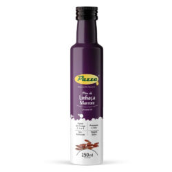 Óleo de Semente de Linhaça Marrom Prensado a Frio - "Pazze" - 250ml.