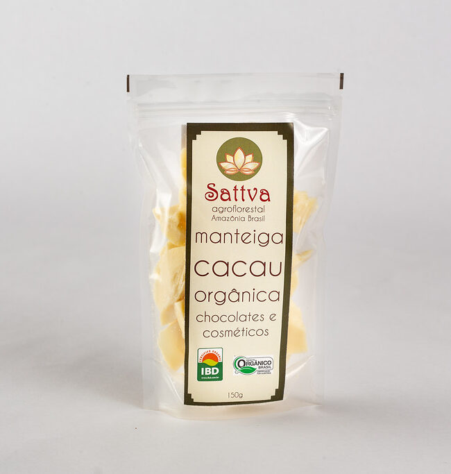 Manteiga de Cacau Orgânica - "Sattva" - 150g
