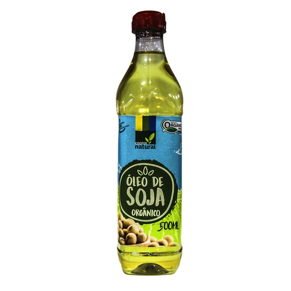 Óleo de Soja Orgânico - Coopernatural - 500ml