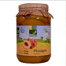 Pêssego em Calda 550gr peso drenado / 650gr peso líquido - "CooperNatural" (cópia)