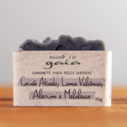 Sabonete Carvão Ativado - "Made in Gaia" - 70g