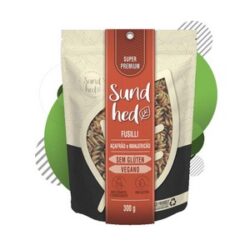 Macarrão Fusilli de Açafrão e Manjericão - 300g