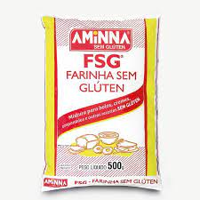 Mix de Farinhas sem glúten - "Aminna" - 500g